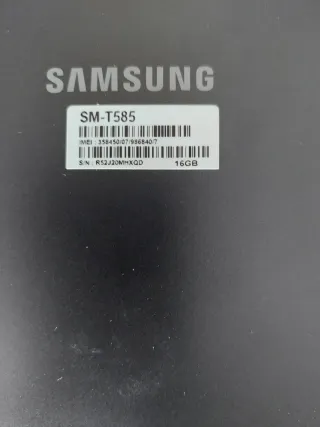 Samsung Galaxy Tab A 10.1 SM-T585 Negra + funda