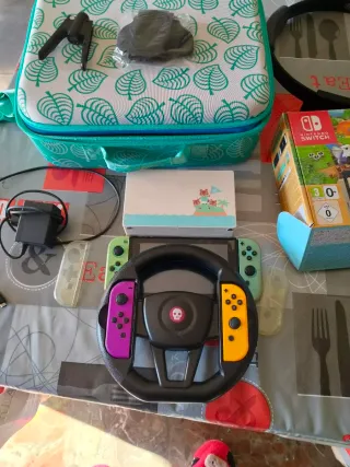 Nintendo Switch Verde con Accesorios
