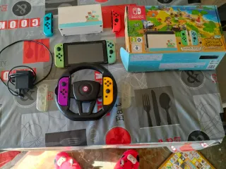 Nintendo Switch Verde con Accesorios