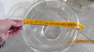 Floreros de cristal varios tamaños