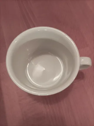 Tazza da latte in porcellana decorata