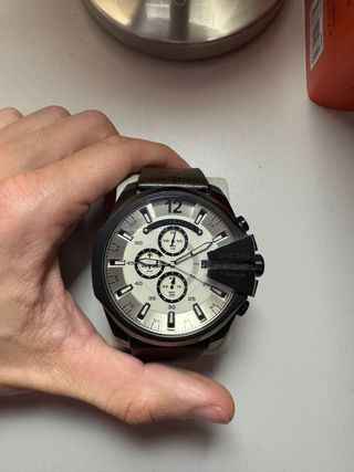 Reloj Diesel Cronógrafo Marrón y Negro