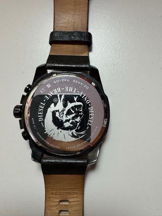 Reloj Diesel Cronógrafo Marrón y Negro