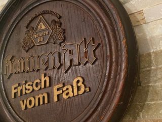 Cartel Vintage Hannen Alt Cerveza