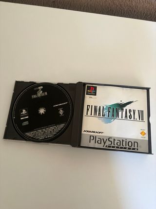 Final Fantasy VII Platinum PS1 PAL
