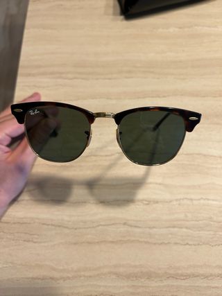 Gafas Ray-Ban Clubmaster con estuche original