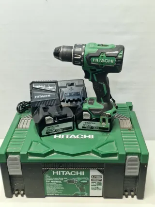 Taladro Hitachi DV 18DBSL con maletín