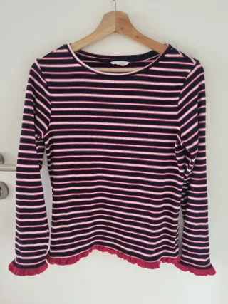 Camiseta Springfield rayas manga larga