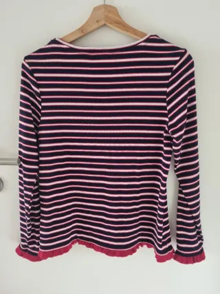 Camiseta Springfield rayas manga larga