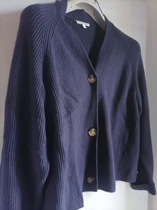 Cardigan Tom Tailor Denim Blu Navy XXL