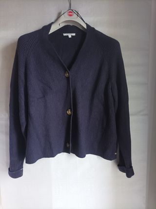 Cardigan Tom Tailor Denim Blu Navy XXL