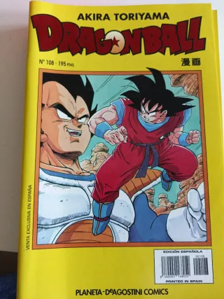 Colección de dragón Ball. Serie amarilla