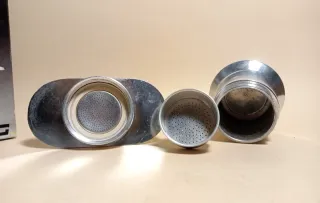 BIALETTI MINI EXPRESS Vintage 2 TAZZE con Scatola