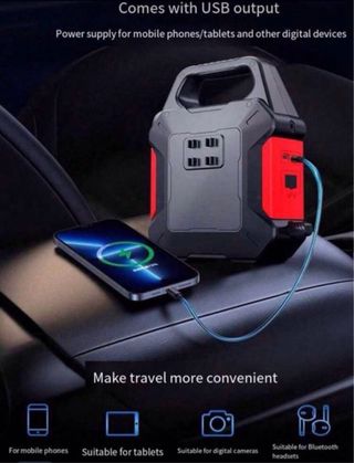 Arrancador Batería + Compresor Aire 39800mAh NUEVO