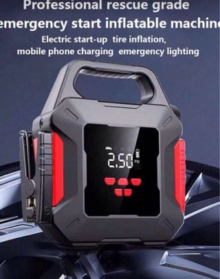Arrancador Batería + Compresor Aire 39800mAh NUEVO