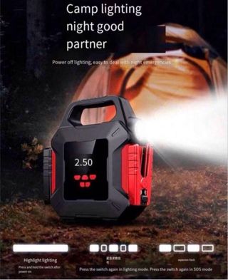 Arrancador Batería + Compresor Aire 39800mAh NUEVO