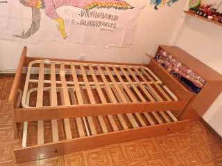 Cama nido de madera
