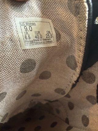 Zapatillas Vans Piel Negra