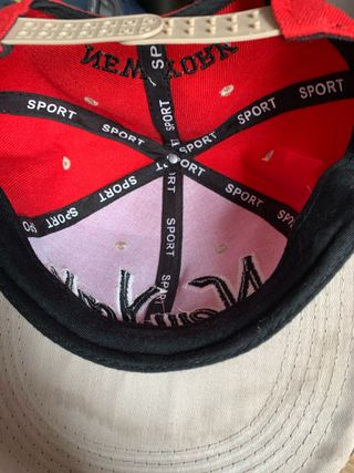 Gorra New York Roja y Leopardo