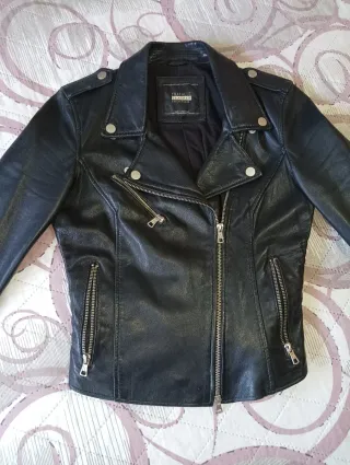 Chaqueta Piel Zara
