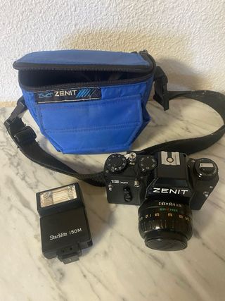 Cámara Zenit 12XP Analógica Negra