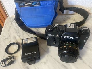 Cámara Zenit 12XP Analógica Negra