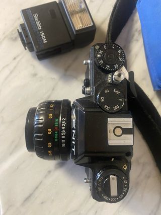 Cámara Zenit 12XP Analógica Negra