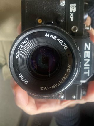 Cámara Zenit 12XP Analógica Negra