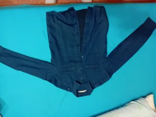 Camisa vaquera azul niño 12 años,