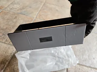 Estantería metálica negra