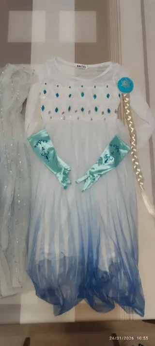 Disfraz Elsa Frozen 2 Talla 6-8