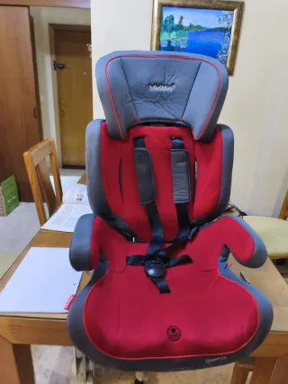 Silla Coche Isofix Vivitta Roja y gris