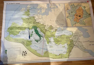 Mapa Histórico 0,60m x 1m