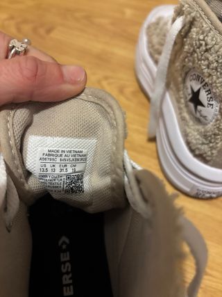 Converse All Star High Talla 31.5