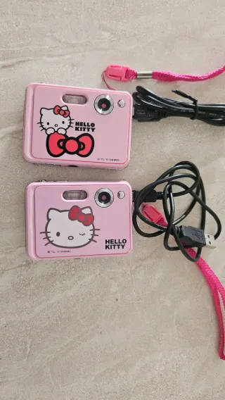 2 Cámaras Digitales Hello Kitty Rosas