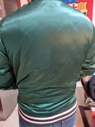 Chaqueta bomber verde WICKS