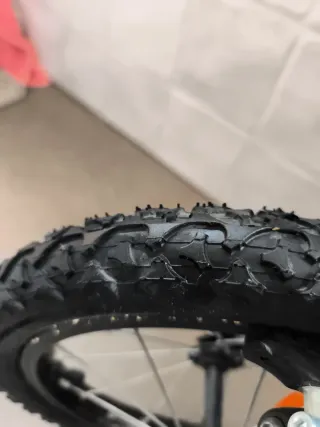 Bici infantil Btwin naranja