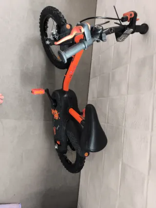 Bici infantil Btwin naranja