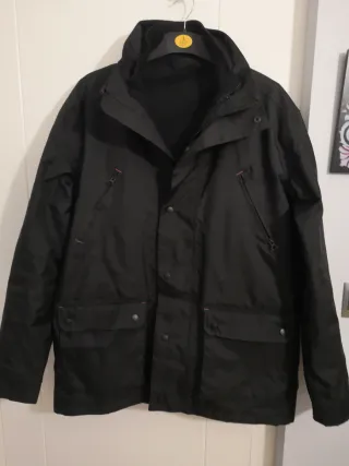 Chaquetón impermeable forro polar desmontable