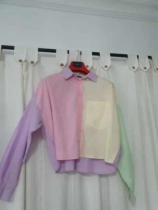 Blusa multicolor mujer