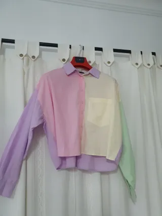 Blusa multicolor mujer