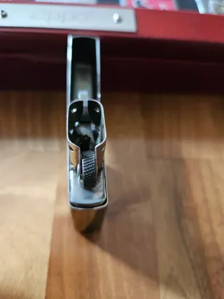 Zippo Zipper Chrome originale USA 2011 – set regal