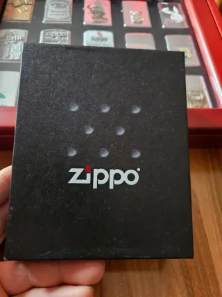 Zippo Zipper Chrome originale USA 2011 – set regal