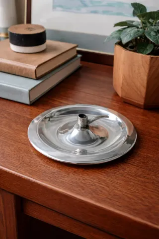 CENICERO PIPA DE ALPACA · MID CENTURY