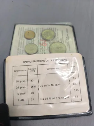 Pruebas Numismáticas Fábrica Nacional Moneda