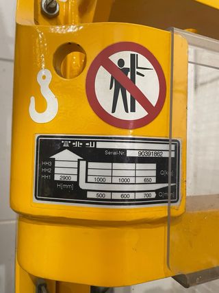 Carretilla apiladora Jungheinrich