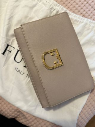 Bolso Furla Viva Beige y Dorado