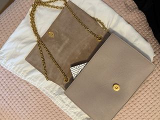 Bolso Furla Viva Beige y Dorado