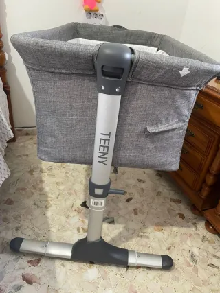 Cuna de colecho gris TEENY