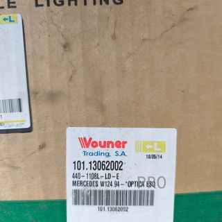 FARO IZQUIERDO MERCEDES W124 NUEVO 10113062002